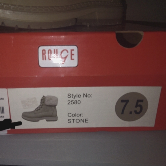 New- Stone color winter boots (New) - Picture 4 of 4